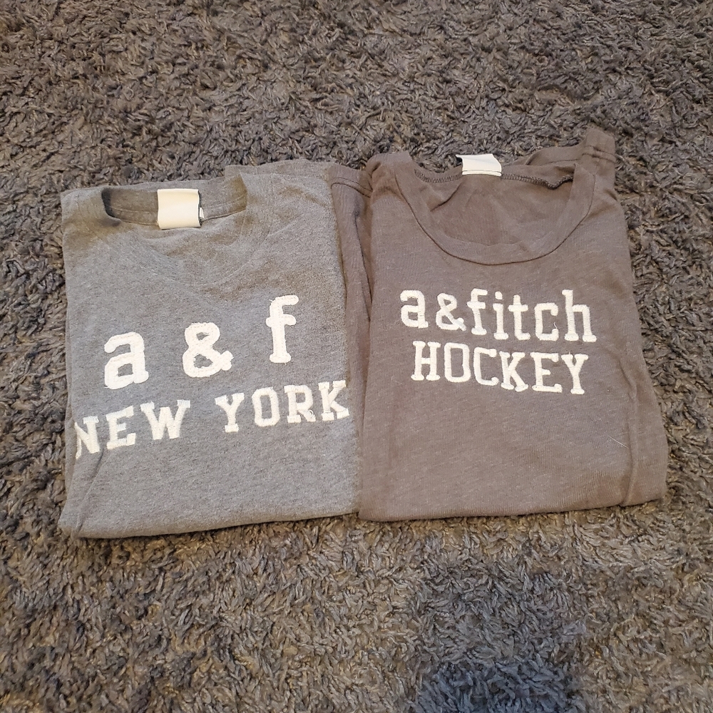 2 shirt sleeved A & F